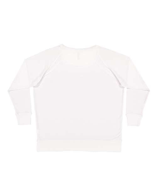 LAT Women's Curvy Slouchy Pullover LAT