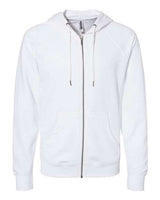 Independent Trading Co. Men's Icon Lightweight Loopback Terry Full-Zip Hooded Sweatshirt Independent Trading Co.