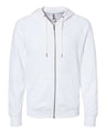 Independent Trading Co. Men's Icon Lightweight Loopback Terry Full-Zip Hooded Sweatshirt Independent Trading Co.