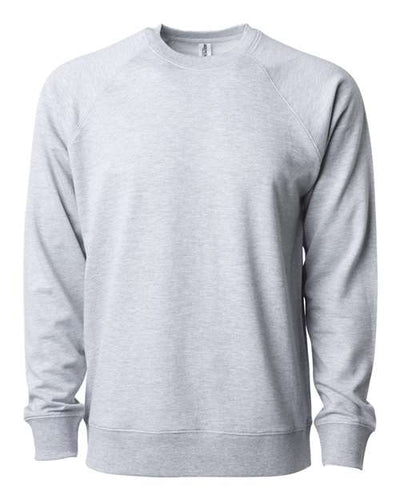 Independent Trading Co. Men's Icon Lightweight Loopback Terry Crewneck Sweatshirt