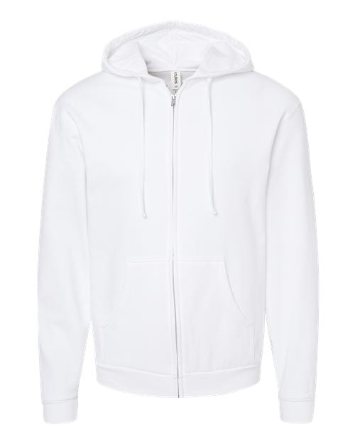 Tultex Unisex Full-Zip Hooded Sweatshirt Tultex