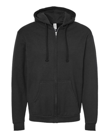 Tultex Unisex Full-Zip Hooded Sweatshirt Tultex