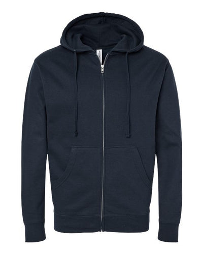 Independent Trading Co. Men's Midweight Full-Zip Hooded Sweatshirt