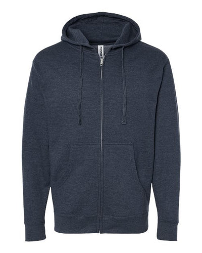 Independent Trading Co. Men's Midweight Full-Zip Hooded Sweatshirt