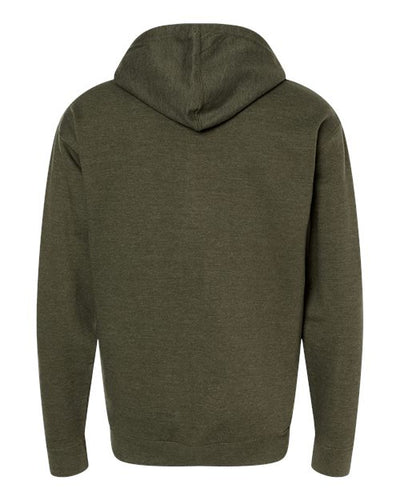 Independent Trading Co. Men's Midweight Full-Zip Hooded Sweatshirt