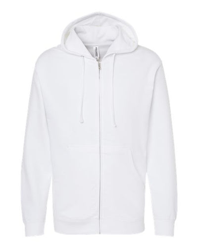 Independent Trading Co. Men's Midweight Full-Zip Hooded Sweatshirt