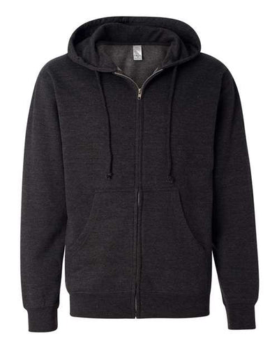 Independent Trading Co. Men's Midweight Full-Zip Hooded Sweatshirt
