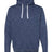 J. America Men's M?lange Fleece Hooded Sweatshirt J. America
