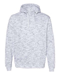 J. America Men's M?lange Fleece Hooded Sweatshirt J. America