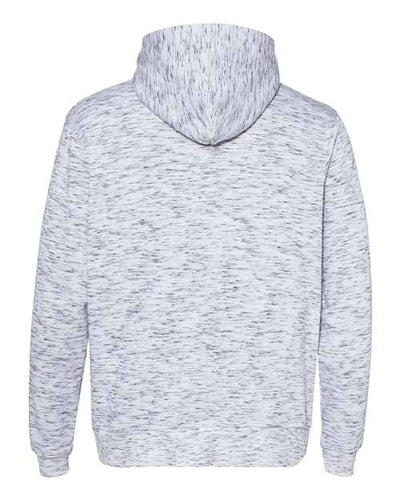 J. America Men's M?lange Fleece Hooded Sweatshirt