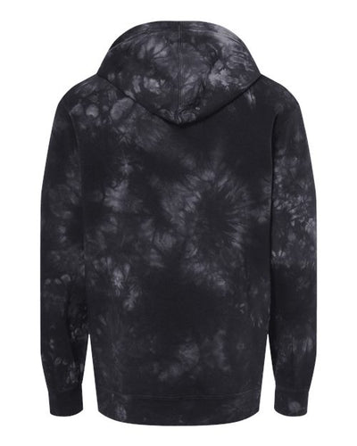 Independent Trading Co. Men's Midweight Tie-Dyed Hooded Sweatshirt