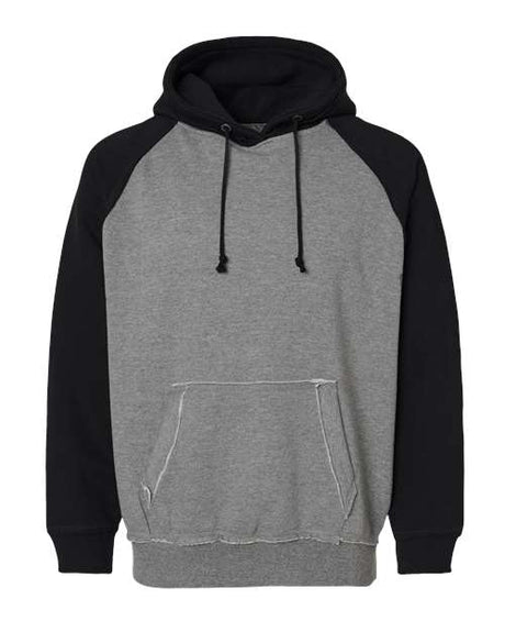 J. America Men's Vintage Heather Hooded Sweatshirt J. America