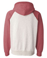 J. America Men's Vintage Heather Hooded Sweatshirt J. America