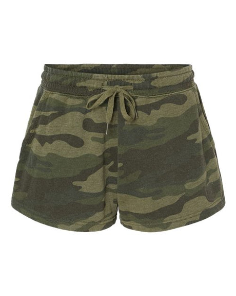 Independent Trading Co. Women's Lightweight California Wave Wash Sweatshorts Independent Trading Co.