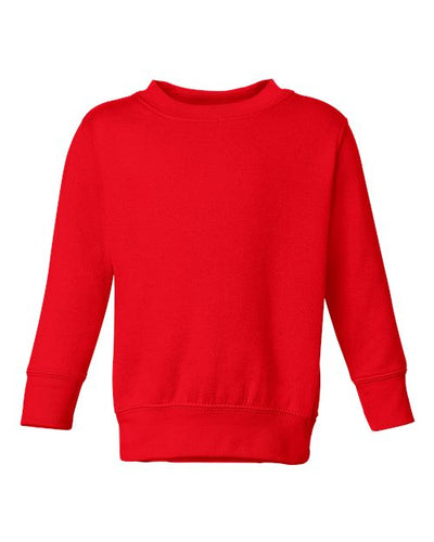 Rabbit Skins Toddler's Fleece Crewneck Sweatshirt