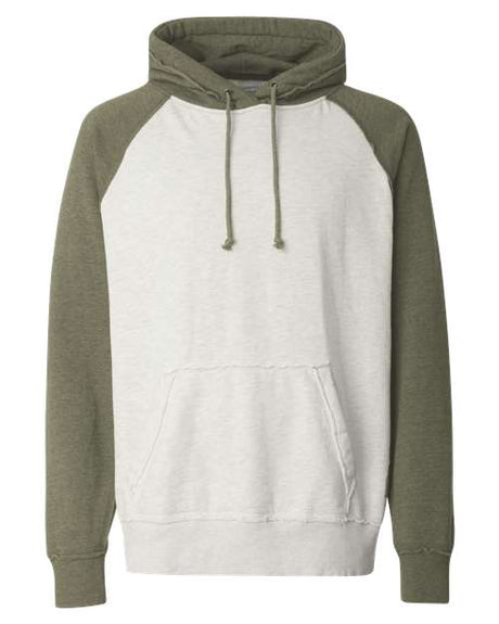 J. America Men's Vintage Heather Hooded Sweatshirt J. America