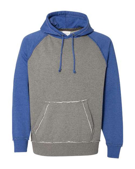 J. America Men's Vintage Heather Hooded Sweatshirt J. America
