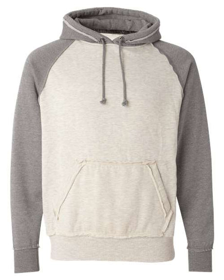 J. America Men's Vintage Heather Hooded Sweatshirt J. America