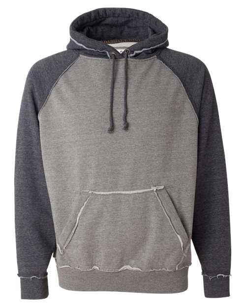 J. America Men's Vintage Heather Hooded Sweatshirt J. America