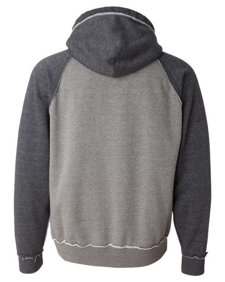 J. America Men's Vintage Heather Hooded Sweatshirt J. America