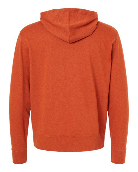 Independent Trading Co. Men's Heathered French Terry Full-Zip Hooded Sweatshirt Independent Trading Co.