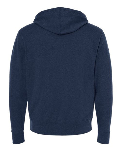 Independent Trading Co. Men's Heathered French Terry Full-Zip Hooded Sweatshirt Independent Trading Co.