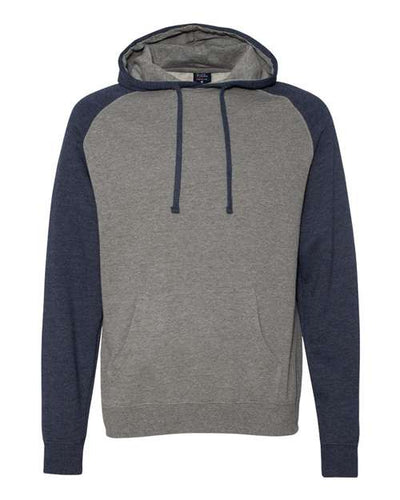 Independent Trading Co. Raglan Hooded Sweatshirt