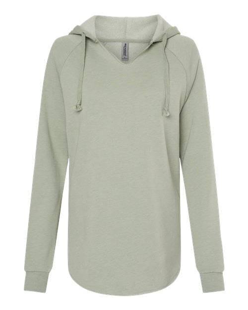 Independent Trading Co. Women's Lightweight California Wave Wash Hooded Sweatshirt Independent Trading Co.