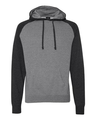 Independent Trading Co. Raglan Hooded Sweatshirt