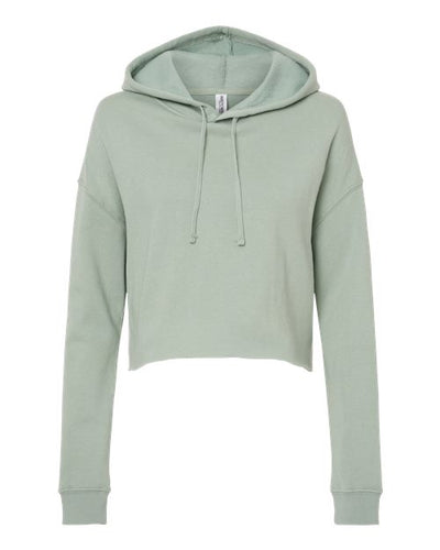 Independent Trading Co. Women's Lightweight Crop Hooded Sweatshirt