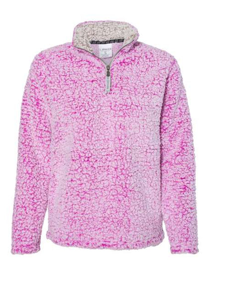 J. America Women's Epic Sherpa Quarter-Zip Pullover J. America