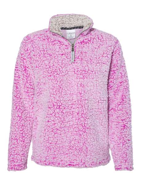 J. America Women's Epic Sherpa Quarter-Zip Pullover J. America