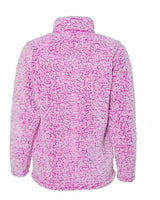 J. America Women's Epic Sherpa Quarter-Zip Pullover J. America