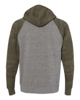 Independent Trading Co. Men's Special Blend Raglan Full-Zip Hooded Sweatshirt Independent Trading Co.