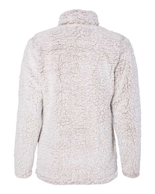 J. America Women's Epic Sherpa Quarter-Zip Pullover J. America