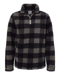J. America Women's Epic Sherpa Quarter-Zip Pullover J. America