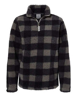 J. America Women's Epic Sherpa Quarter-Zip Pullover J. America