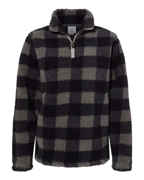 J. America Women's Epic Sherpa Quarter-Zip Pullover J. America