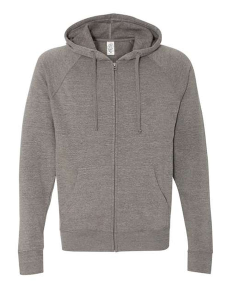 Independent Trading Co. Men's Special Blend Raglan Full-Zip Hooded Sweatshirt Independent Trading Co.