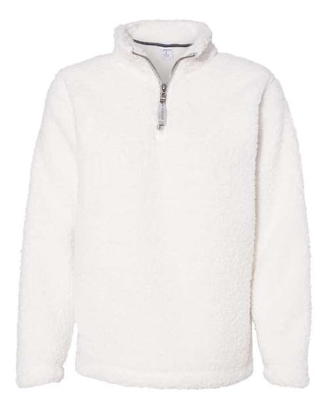 J. America Women's Epic Sherpa Quarter-Zip Pullover J. America