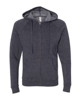 Independent Trading Co. Men's Special Blend Raglan Full-Zip Hooded Sweatshirt Independent Trading Co.