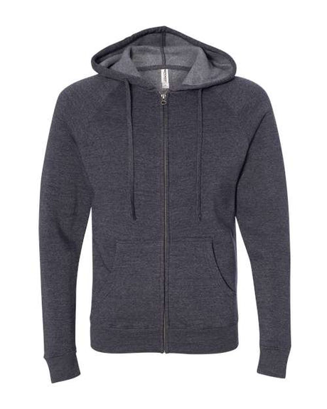 Independent Trading Co. Men's Special Blend Raglan Full-Zip Hooded Sweatshirt Independent Trading Co.
