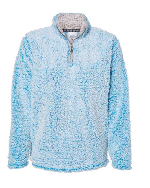J. America Women's Epic Sherpa Quarter-Zip Pullover J. America