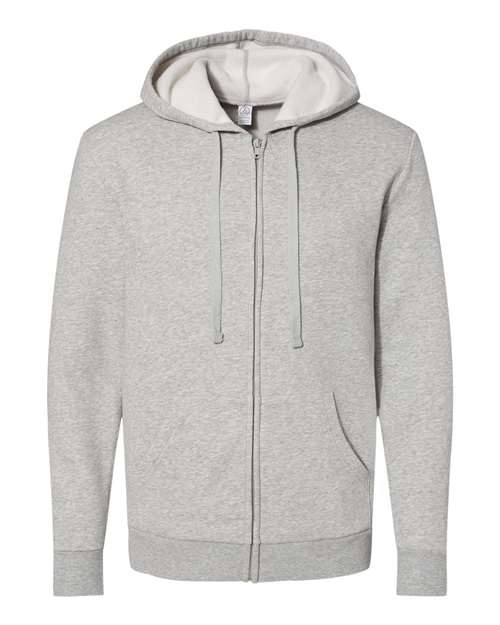 Alternative Men's Eco-Cozy Fleece Zip Hoodie Mens Apparel Sweatshirts & Fleece