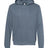 Alternative Men's Challenger Lightweight Eco-Washed French Terry Hooded Pullover Alternative