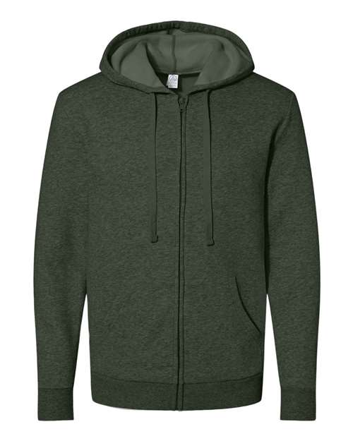Alternative Men's Eco-Cozy Fleece Zip Hoodie Mens Apparel Sweatshirts & Fleece