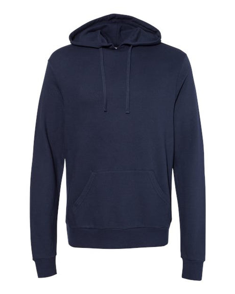 Alternative Men's Challenger Lightweight Eco-Washed French Terry Hooded Pullover Alternative