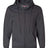 Bayside Men's USA-Made Full-Zip Hooded Sweatshirt Bayside