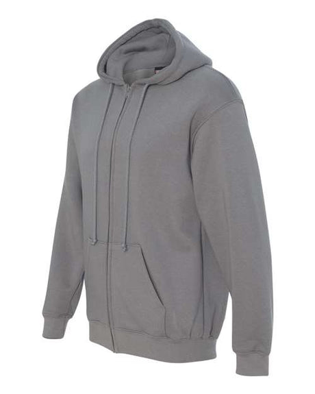 Bayside Men's USA-Made Full-Zip Hooded Sweatshirt Bayside