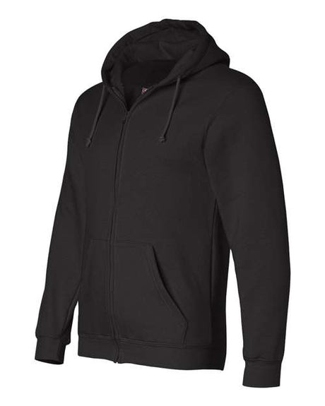 Bayside Men's USA-Made Full-Zip Hooded Sweatshirt Bayside